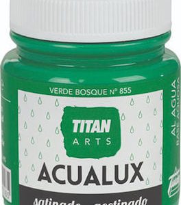 Titan Aqualux Satin Ακρυλικό Χρώμα Ζωγραφικής Νερού 100ml Verde Bosque 855