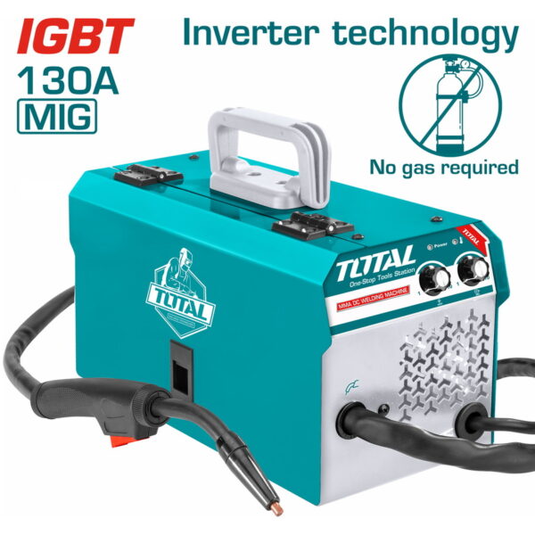 Ηλεκτροκόλληση Inverter FCAW χωρίς αέριο 130A Total TFC1301