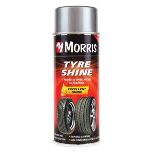 Σπρέυ γυαλίσματος ελαστικών Morris tyre shine 400ml