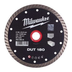 Milwaukee DUT115 διαμαντόδισκος με αυλάκωση γενικών δομικών υλικών Φ115