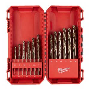 Τρυπάνια μετάλλου 1-10mm SHOCKWAVE™ σετ 19τεμ. Milwaukee 4932493867